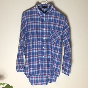 Margot > Plaid Button Down Small
